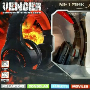 AURICULARES VENGER NETMAK